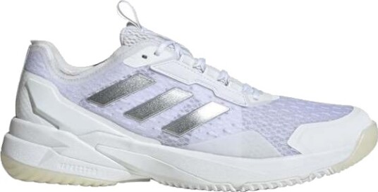 Adidas Crazyflight 6 Dame Cloud White/Core Black/Silver Metallic 36 2/3