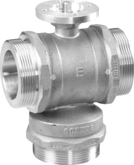 Honeywell Reguleringskuleventil 3 Veis Dn25 G11/2 Kvs=10 Uten Aktuator MvnR2