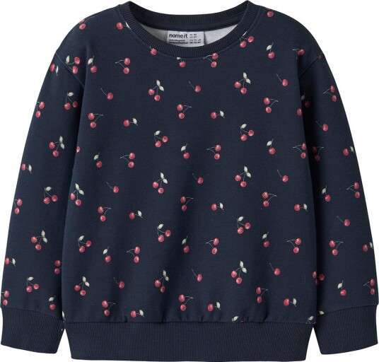Name It Collegegenser NmfOmer Navy Blazer Name It 5 år (110) Collegegenser Marineblå Svart