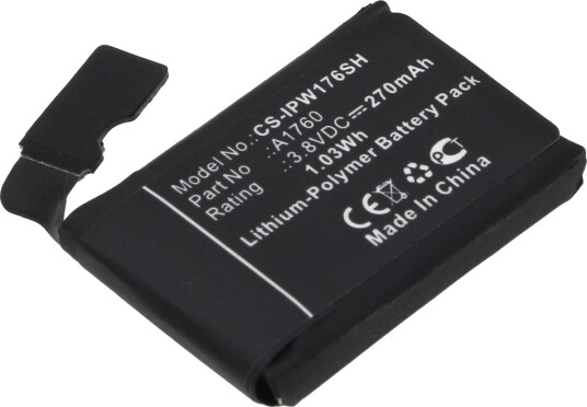Batteri til Apple Watch 2, 38mm 270 mAh