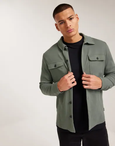 Only & Sons Onsnewkodyl Overshirt Sweat Noos Blå skjortor Grå