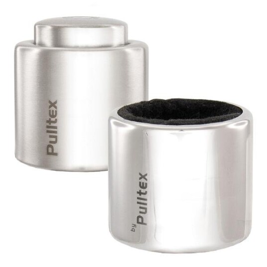 Pulltex  Champagnestopper sølv