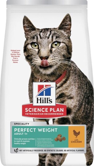 Hill'S Science Plan Perfect Weight Adult 1+ Kylling 2 X 7 kg