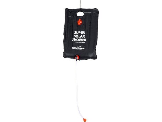 Redcliffs Tourist Solcelle Campingdusj Sort 15 L