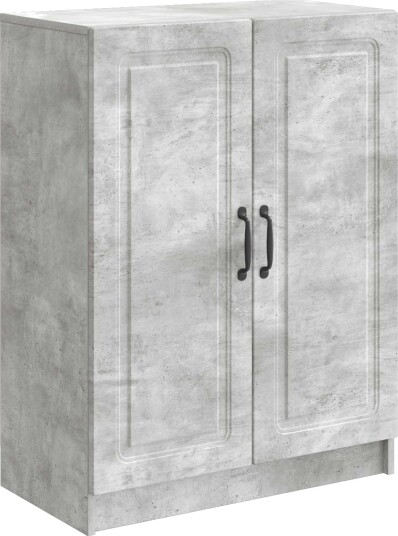  Serviesskap Betonggrå 66 x 34,5 x 87 cm Konstruert tre