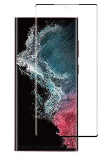 Champion Skjermbeskytter til Samsung Galaxy S23 Ultra 9H Herdet Glass - Svart
