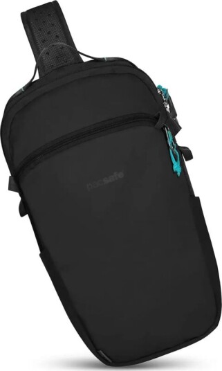 Pacsafe Eco 12L Sling Backpack Econyl OneSize, Econyl Black Pacsafe Eco 12L Sling Backpack Econyl OneSize, Econyl Black