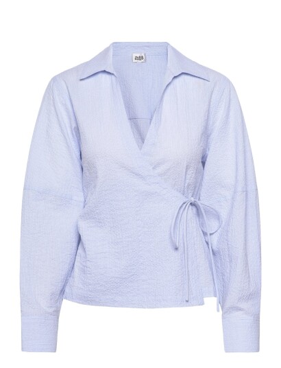 Twist & Tango Mella Wrap Shirt   Blue   38