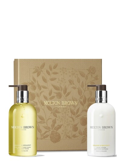 Molton Brown Gift Set Orange & Bergamot Hand Care Collection Nude 600 ML Molton Brown Gift Set Orange & Bergamot Hand Care Collection Nude 600 ML