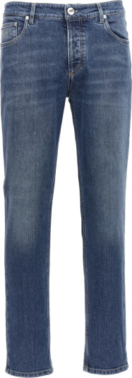 Brunello Cucinelli Herre Jeans Blå S,