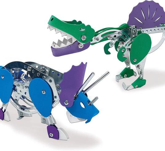 Ses Creative Metallbyggesett Triceratops + Spinosaurus Ses Creative Metallbyggesett Triceratops + Spinosaurus