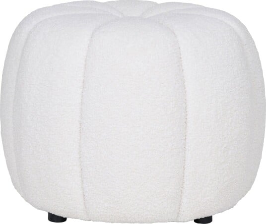 Paisley puff Ø48 cm offwhite. Paisley puff Ø48 cm offwhite.