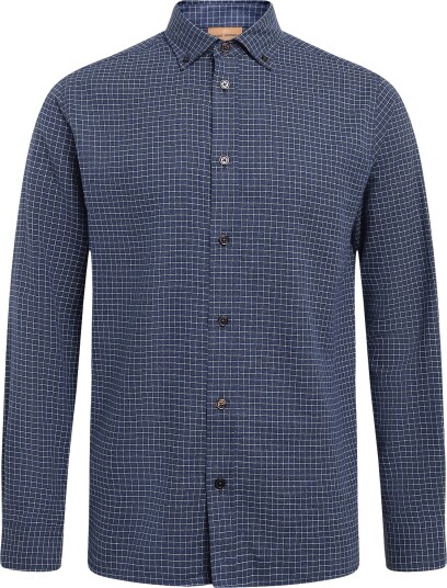 Mos Mosh Gallery Mmgmarco Flannel Shirt   NAVY CHECK   L