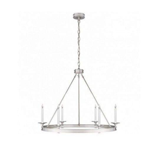 Launceton Ring Chandelier Polished Nickel Launceton Ring Chandelier Polished Nickel