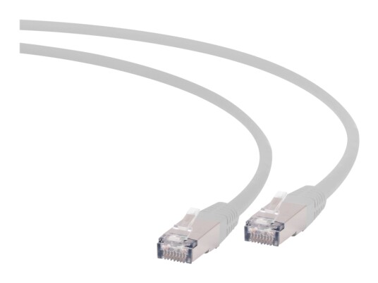 Cablexpert Koblingskabel Rj 45 Hann Til Rj 45 Hann 50 Cm Sftp Cat 6A Halogenfri Formstøpt Grå PP6A LSZHCU 0.5M
