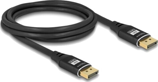Delock 80621, 2 M, Displayport, Displayport, Hanstik, Hanstik, 7680 X 4320 Piksler Delock 80621, 2 M, Displayport, Displayport, Hanstik, Hanstik, 7680 X 4320 Piksler
