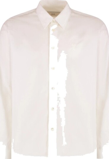 Ami Paris Herre Skjorter Hvit XL, Ami Paris Herre Skjorter Hvit XL,