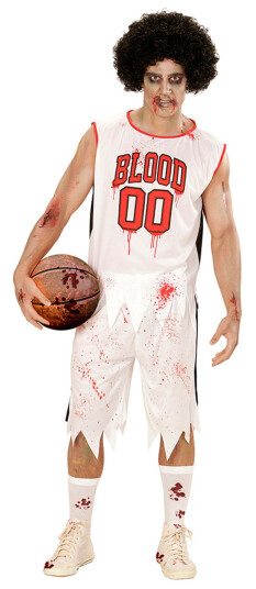 Widmann S.r.l. Basketballspiller Zombie Karnevalskostyme Large