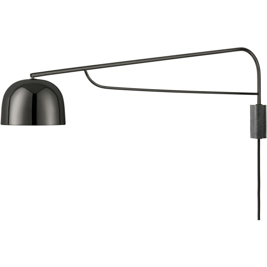 Normann Copenhagen Grant Vegglampe Stor Sort