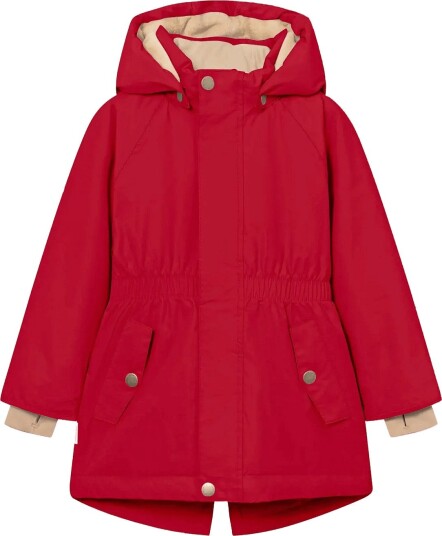 MINI A TURE Matvikania Fleece Lined Winter Jacket. Grs   CHILI PEPPER   104