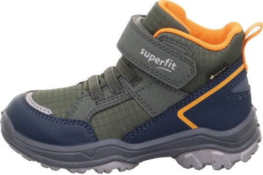Superfit Jupiter GTX Vanntette Mid Sneakers Green/Orange 42
