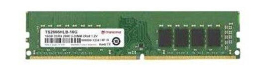 Transcend 4 GB DDR4 RAM 3200 MHz DIMM - Ikke-bufret, CL22 Transcend 4 GB DDR4 RAM 3200 MHz DIMM - Ikke-bufret, CL22