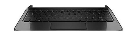 HP TOP COVER W KB ISK TP ANS UK