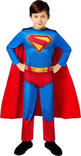 Rubies Costumes Superman Klassisk Barn Kostyme X-Small 10024935-6000 Rubies Costumes Superman Klassisk Barn Kostyme X-Small 10024935-6000