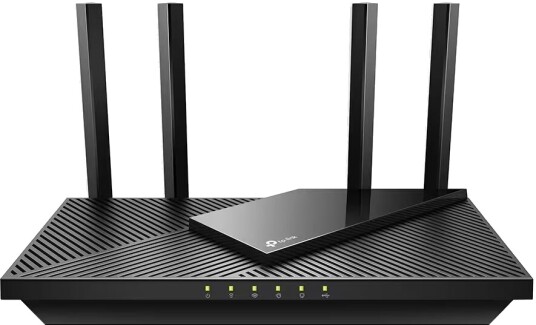 TP-Link Archer AX55 Dual Band Wi-Fi 6 Router med Gigabit Ethernet Sort TP-Link Archer AX55 Dual Band Wi-Fi 6 Router med Gigabit Ethernet Sort