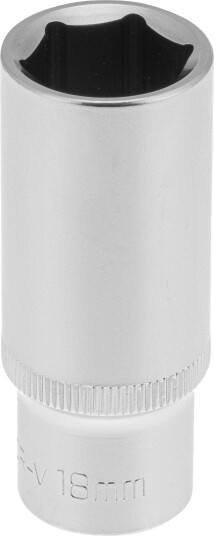 PELA Firkantfeste 549103 Pipe 3/8", 6-Kant, Lang 18 mm