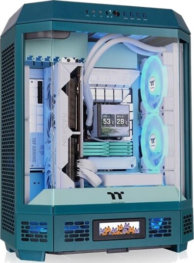 Thermaltake The Tower 600 Transformative Teal CA-1Z1-00MTWN-00 Thermaltake The Tower 600 Transformative Teal CA-1Z1-00MTWN-00