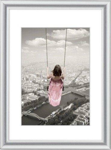 Hama Swing Enkel Bilderamme Polystyren Ps Sølv Bord Vegg 15 X 20 Cm Rektangulær
