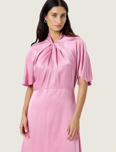 Soaked in Luxury Slriyan Miria Dress - Pink - S Soaked in Luxury Slriyan Miria Dress - Pink - S