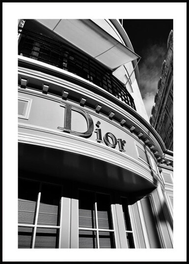 Dior Store Signage Plakat Plakat / 30x40cm