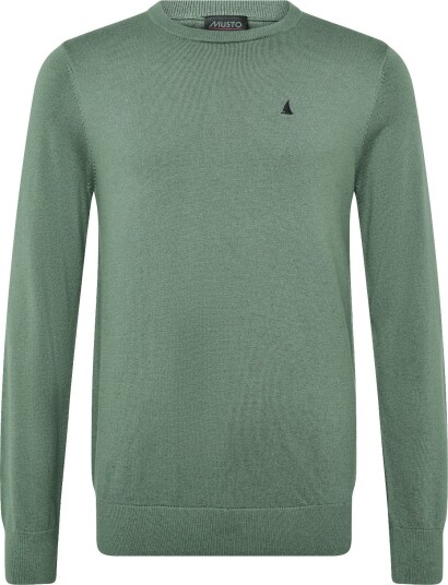 Musto M Original Lite Crew Knit PANGEA GREE XL