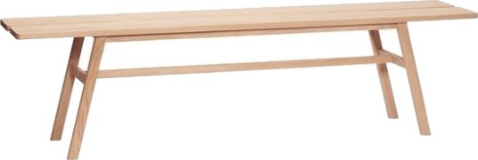 Hübsch Ground Bænk 180x40 - Natur