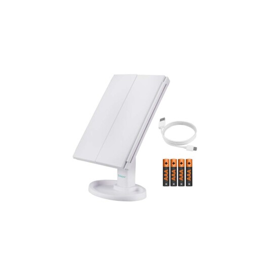 Sminkespeil med LED lys