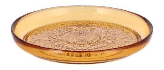 Bitz - Kusintha glasstallerken 18 cm amber