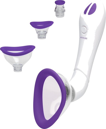 Doc Johnson Bloom Intimate Body Pump - Lilla - Lilla