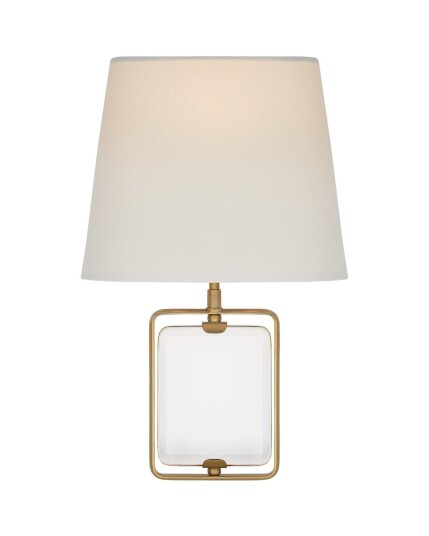 Henri Framed Jewel vägglampa antik mässing Henri Framed Jewel vägglampa antik mässing