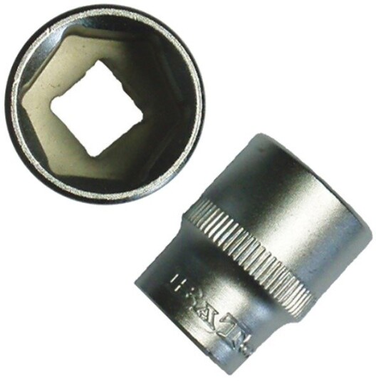 Bato Topp Kort Tommer 3/8" x 13/16" 6-Kant