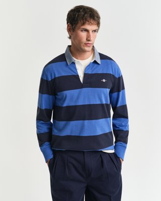 Gant Stripete chambray heavy rugger RICH BLUE S Gant Stripete chambray heavy rugger RICH BLUE S