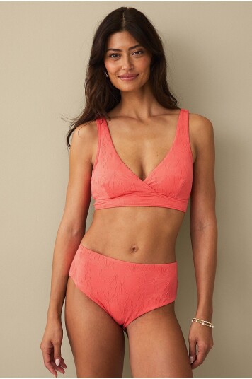 Ellos Collection   Bikinitruse med strukturmønster   Rosa
