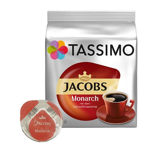 Tassimo Jacobs Monarch til Tassimo. 16 kapsler Tassimo Jacobs Monarch til Tassimo. 16 kapsler