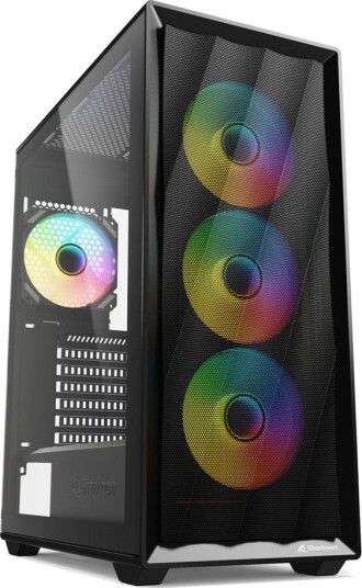 Sharkoon VK4 ARGB ATX Tempered Glass Svart Sharkoon VK4 ARGB ATX Tempered Glass Svart