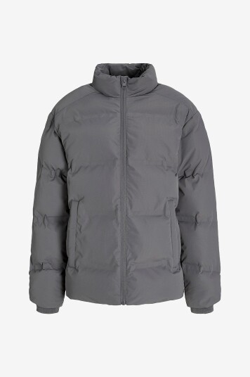 Jack & Jones Junior Pufferjakke jjeSoho Puffer Collar Jnr Grå