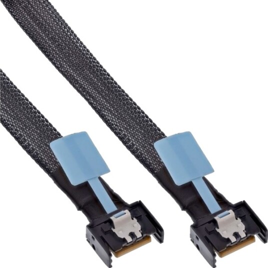 Inline 27662A 0,5 M Mcio X4 38 Pin Mcio X4 38 Pin Rett Rett Hankjønn/Hankjønn