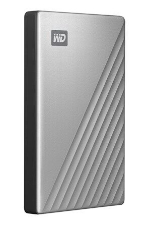 WD My Passport Ultra Ekstern Harddisk 2 TB for Mac med USB-C i Sølv WD My Passport Ultra Ekstern Harddisk 2 TB for Mac med USB-C i Sølv