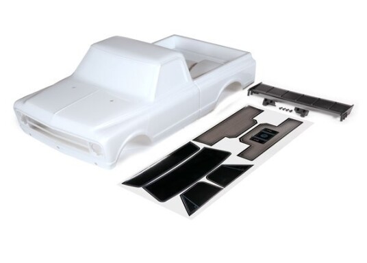 Traxxas 9411T Body Chevrolet C10 Drag Slash White Traxxas 9411T Body Chevrolet C10 Drag Slash White