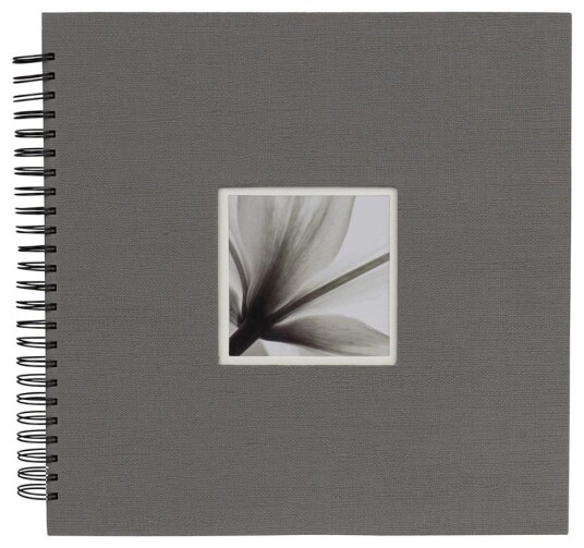 DÃRR UniTex Spiral Fotoalbum (34x34cm) GrÃ¥ DÃRR UniTex Spiral Fotoalbum (34x34cm) GrÃ¥